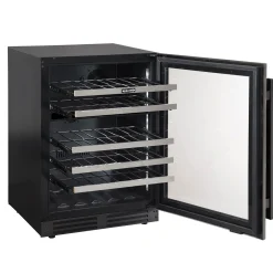 MARATHON Cellier à doubles zones 24'' Noir 24