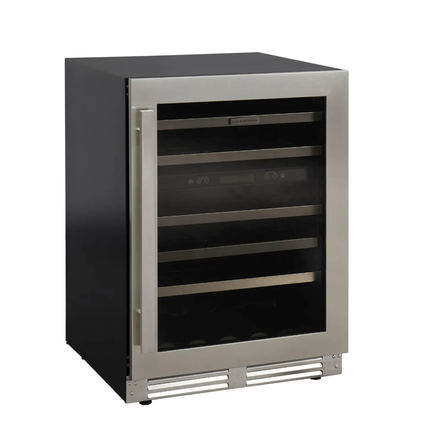 MARATHON Cellierà doubles zones 24'' Inox 24" - MWC56-DSS