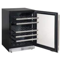 MARATHON Cellierà doubles zones 24'' Inox 24