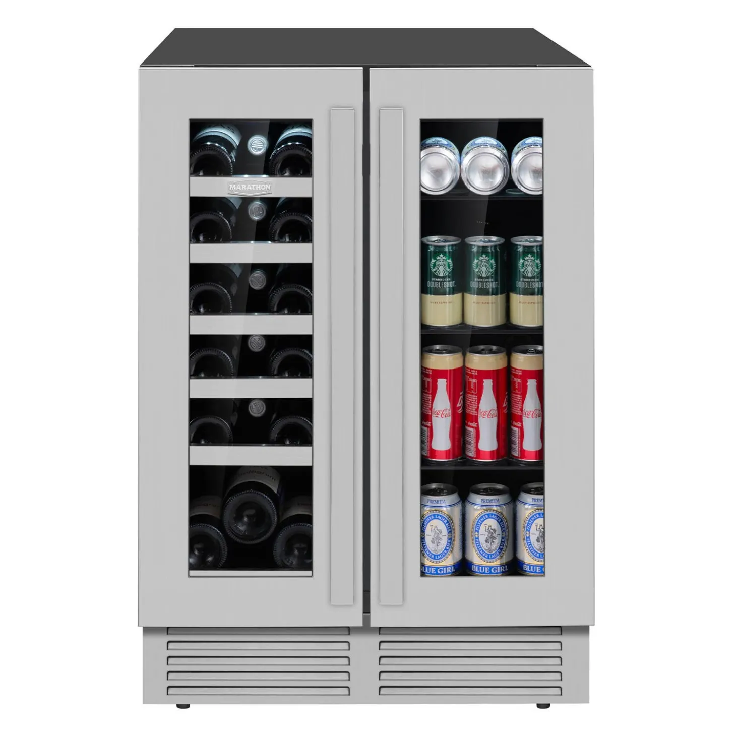 MARATHON Cellier et centre de breuvage 24'' Inox 24" - MBWC56-FDSS