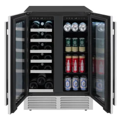 MARATHON Cellier et centre de breuvage 24'' Inox 24