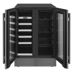 MARATHON Cellier et centre de breuvage 24'' Noir 24" - MBWC56-FDBLS