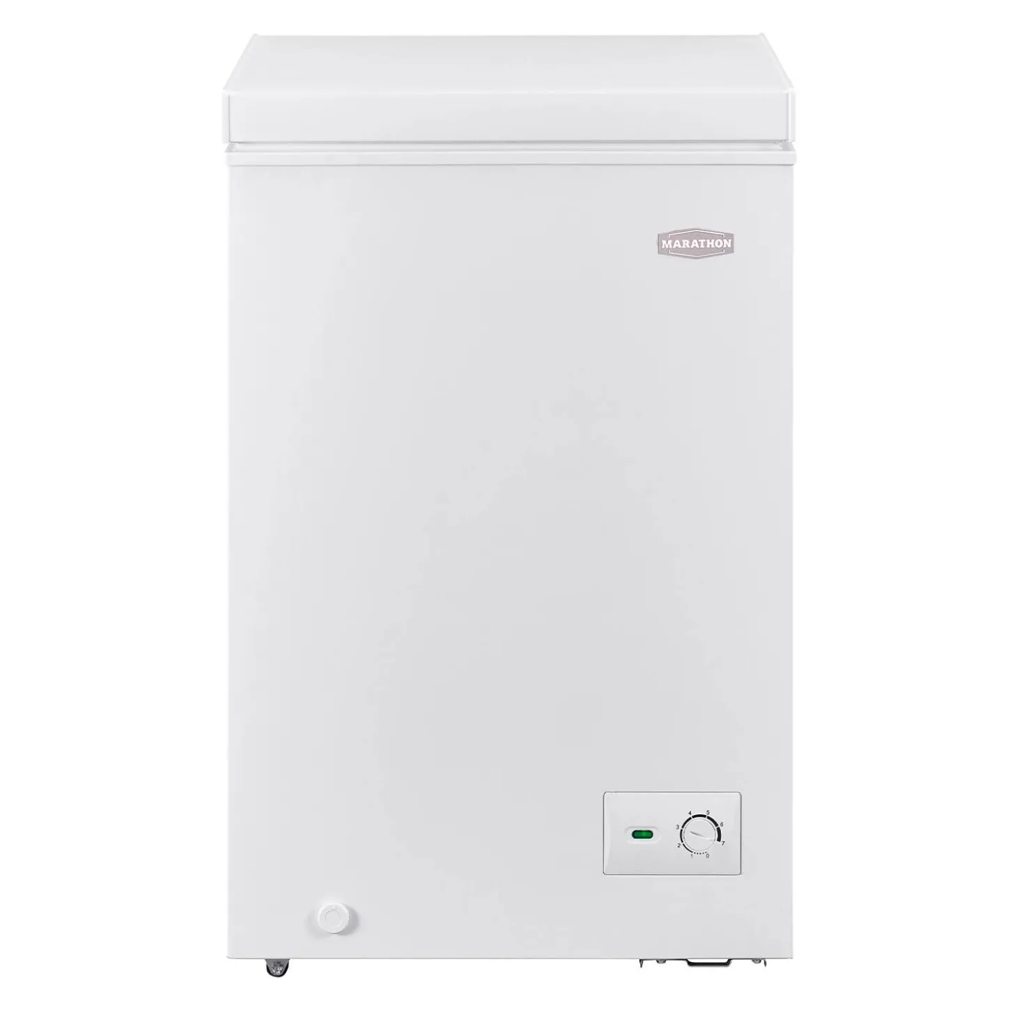 MARATHON Congélateur coffre 3,5 pi3, Blanc, Horizontal, 21.5" - MCF35W