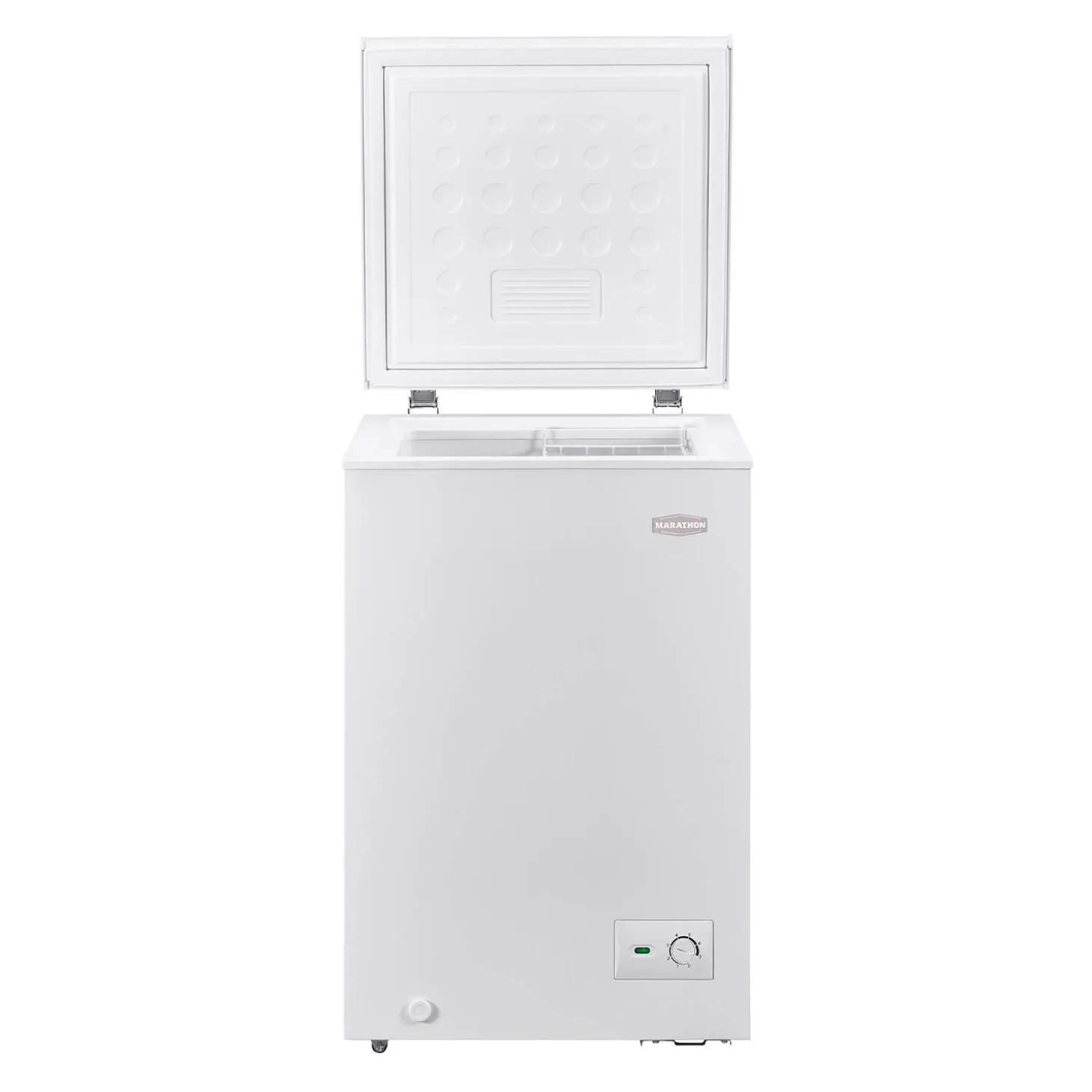 MARATHON Congélateur coffre 3,5 pi3, Blanc, Horizontal, 21.5" - MCF35W