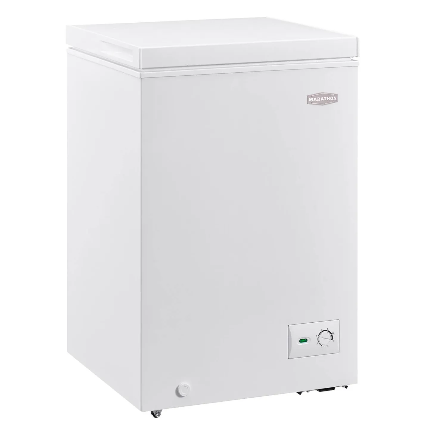 MARATHON Congélateur coffre 3,5 pi3, Blanc, Horizontal, 21.5" - MCF35W