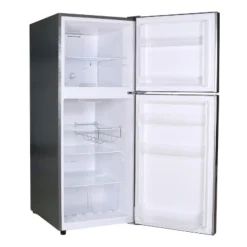 MARATHON Réfrigérateur 12 pi3 24 po Inox Congélateur en haut - MFF123SS