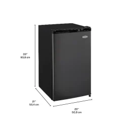 MARATHON Réfrigérateur compact 4,4 pi3 Noir Compact - MAR46BLS