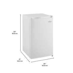 MARATHON Réfrigérateur compact 4,4 pi3 Blanc Compact - MAR46W