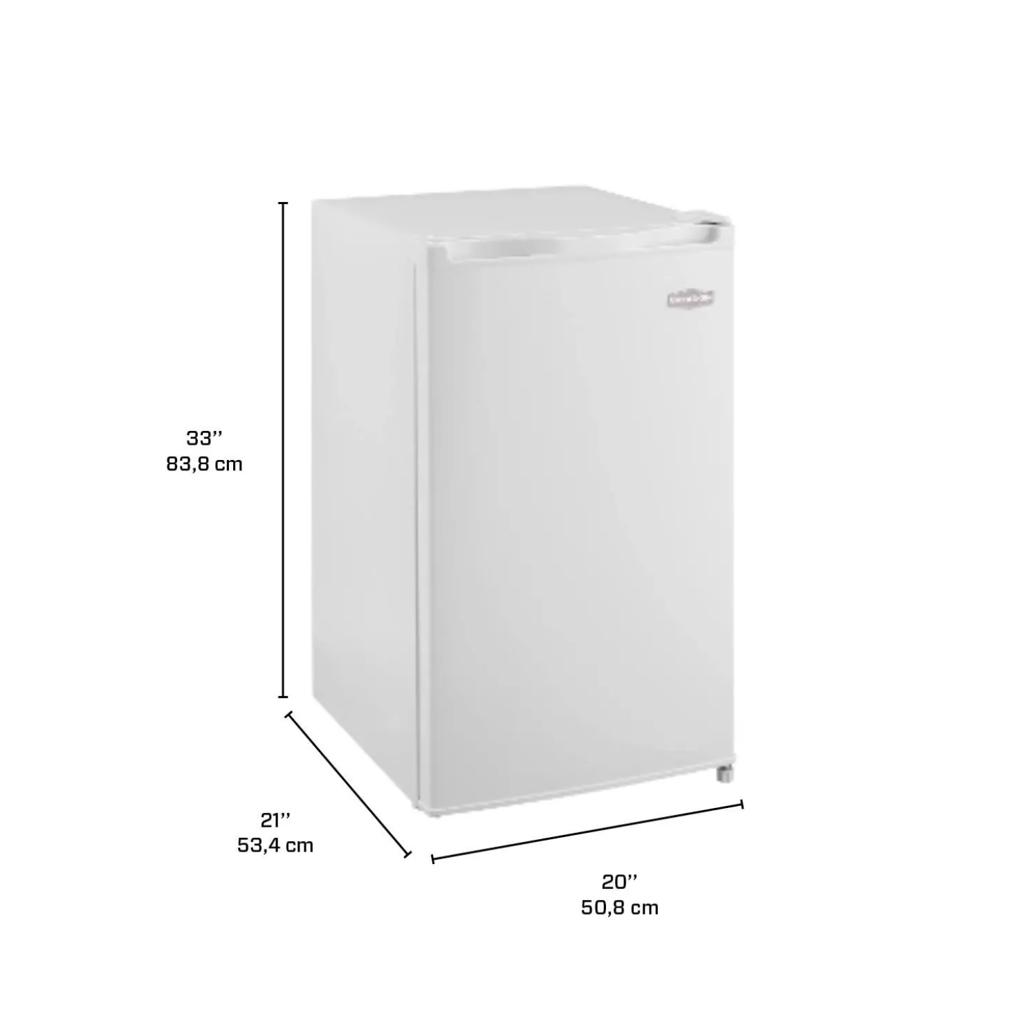 MARATHON Réfrigérateur compact 4,4 pi3 Blanc Compact - MAR46W