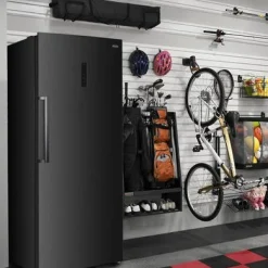 MARATHON Réfrigérateur Congélateur convertible 21,2 pi3 Inox noir- MFF212BLS