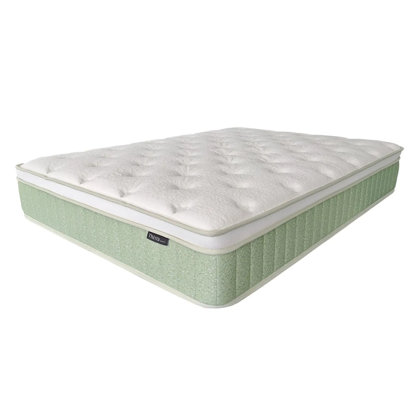 Matelas double roulé hybride semi-ferme - 54"