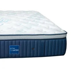 Matelas double semi-ferme hybride - 54"