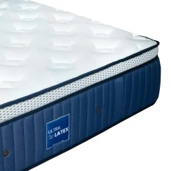Matelas double semi-ferme hybride - 54"