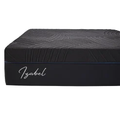 Matelas king roulé en mousse mémoire semi-ferme - 78"