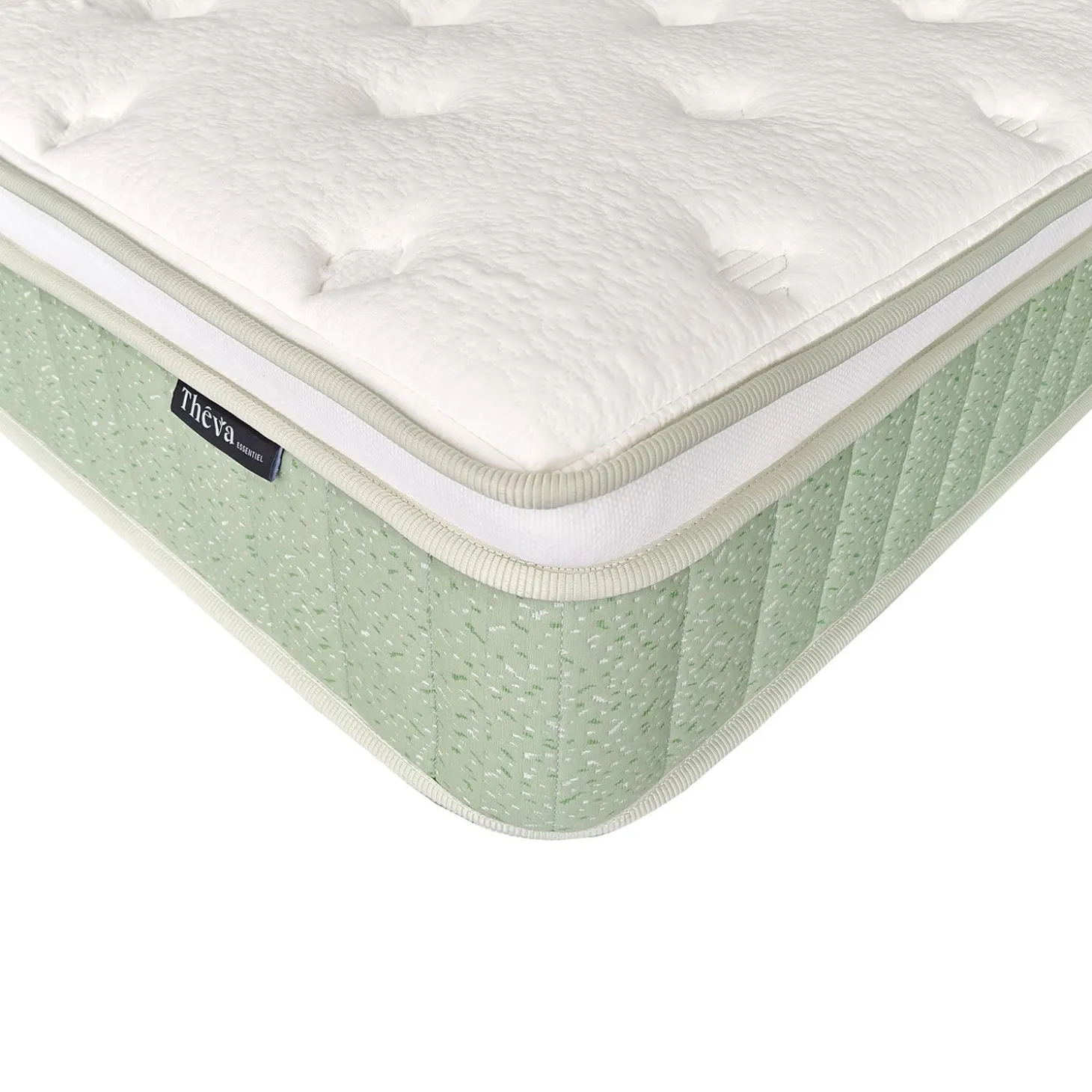 Matelas king roulé hybride semi-ferme - 80"