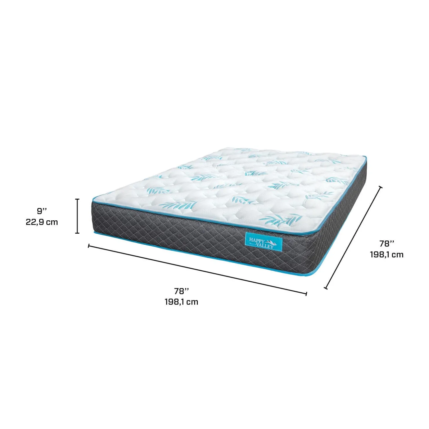 Matelas king rouléferme en mousse - 78"
