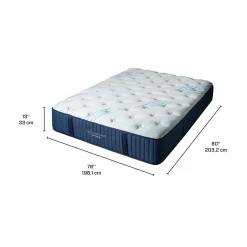 Matelas king roulésemi-ferme en mousse mémoire- 78
