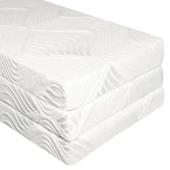 Matelas queen pliable en mousse mémoire à 3 volets - 60