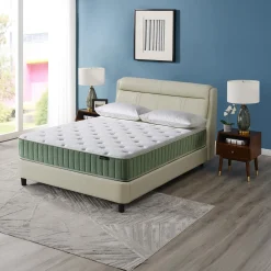 Matelas queen roulé à ressorts ensachés ferme - 60