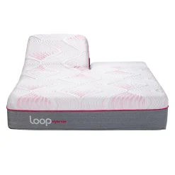 Matelas queen roulé hybride semi-ferme à têtes séparées - 60"