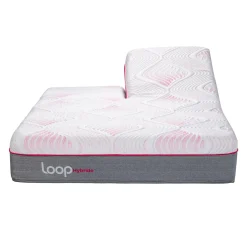 Matelas queen roulé hybride semi-ferme à têtes séparées - 60"