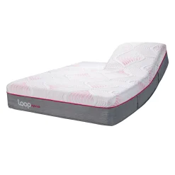Matelas queen roulé hybride semi-ferme à têtes séparées - 60