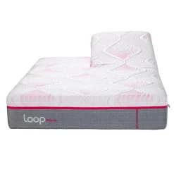 Matelas queen roulé moelleux avec nanoressorts à têtes séparées - 60"