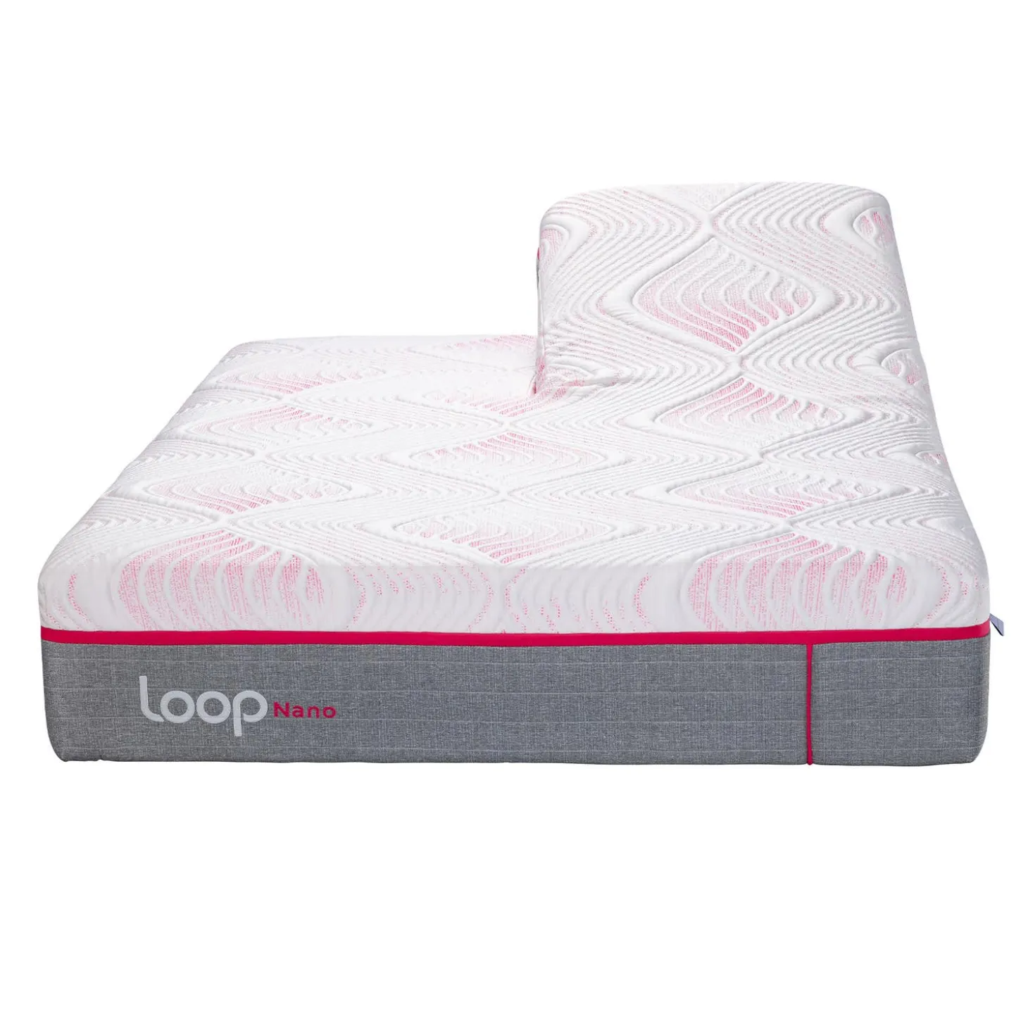 Matelas queen roulé moelleux avec nanoressorts à têtes séparées - 60"