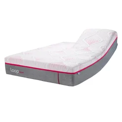 Matelas queen roulé moelleux avec nanoressorts à têtes séparées - 60