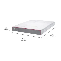 Matelas roulé queen semi-ferme en mousse mémoire - 8,5”