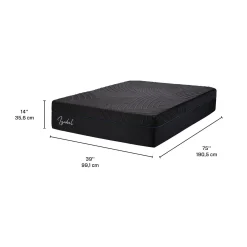 Matelas simple roulé en mousse mémoire semi-ferme - 39