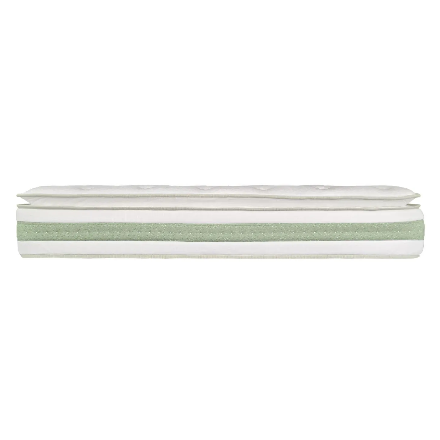 Matelas simple roulé hybride semi-ferme - 39"