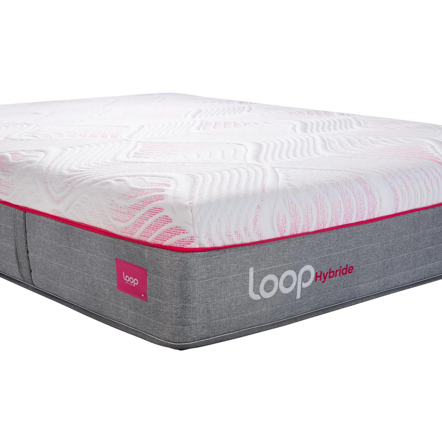 Matelas simple roulé hybride semi-ferme - 39"
