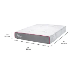 Matelas simple roulé semi-fermeen mousse mémoire - 39