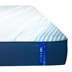 Matelas simple roulé semi-fermeen mousse mémoire - 39"