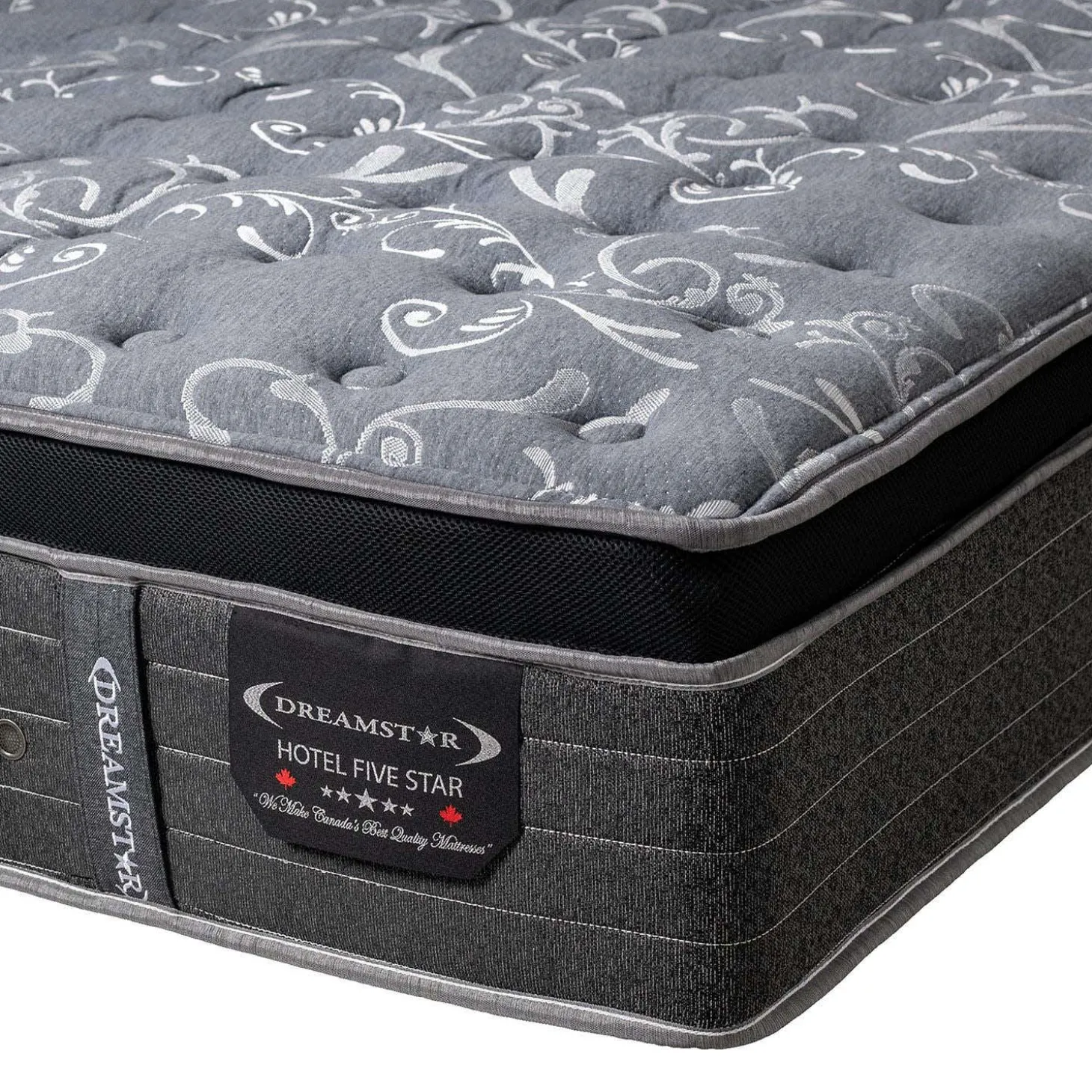 Matelas simple semi-ferme à ressorts ensachés - 39"