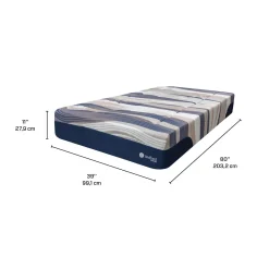 Matelas simple XLferme à ressorts ensachés - 39