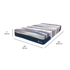 Matelas simple XLmoelleuxà ressorts ensachés - 39
