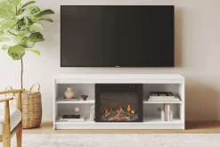 Meuble télé avec foyer électrique 60