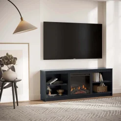 Meuble télé avec foyer électrique 60" - South Shore