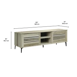 Meuble télé avec rangement - 63