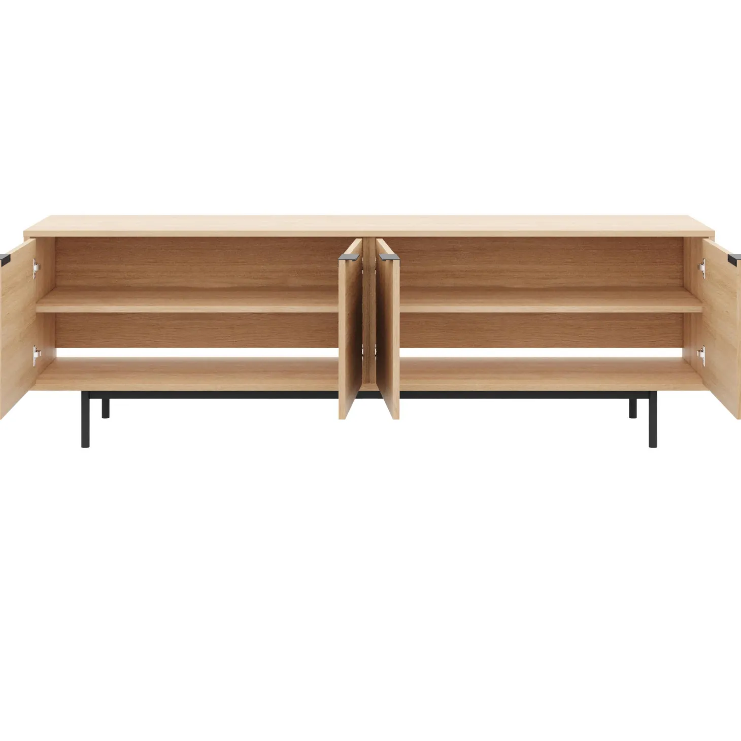 Meuble télé avec rangement 70" - Nexera