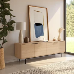 Meuble télé avec rangement 70