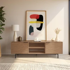 Meuble télé avec rangement 70