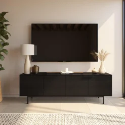 Meuble télé avec rangement 70" - Nexera