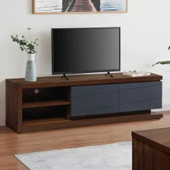 Meuble télé avec rangement - 71"
