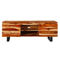 Meuble télé en bois massif - 58"
