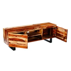 Meuble télé en bois massif - 58"