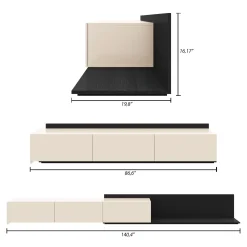 Meuble télé extensible - Nexera