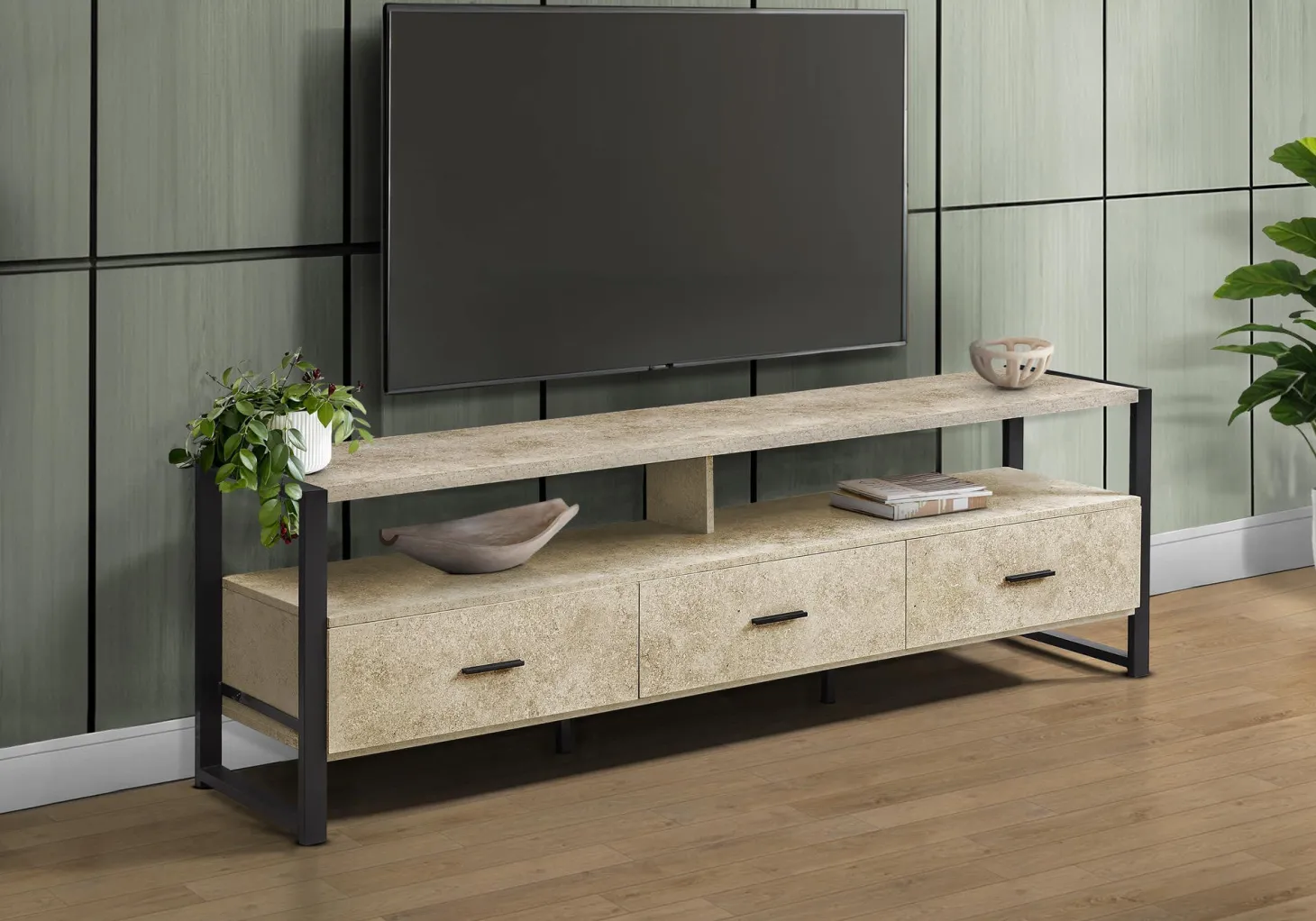 Meuble TV 72" - Monarch